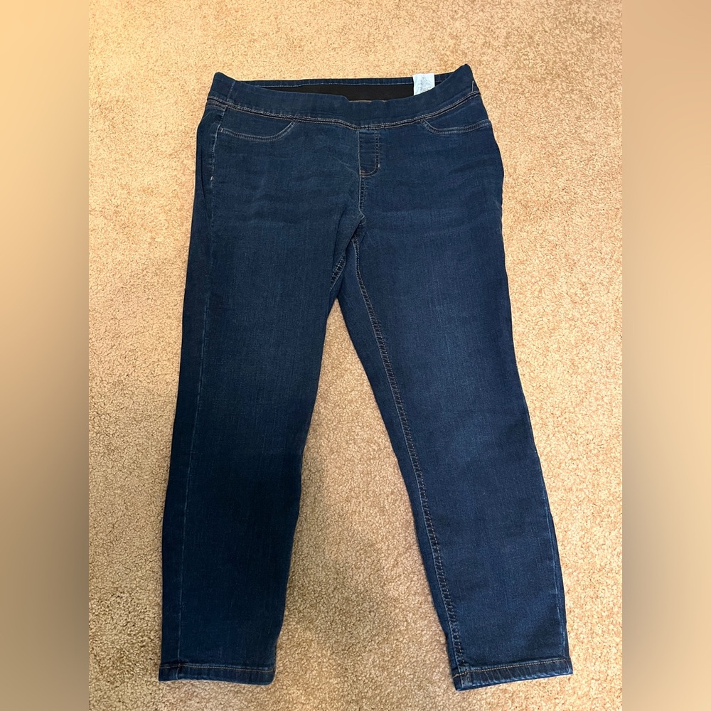 Denim&Co Dark Blue Jeggings